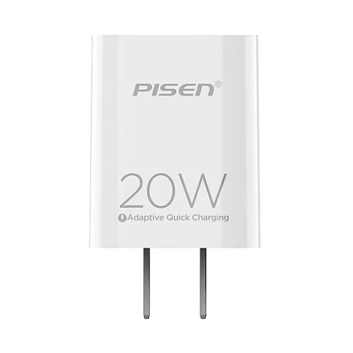 Củ sạc PISEN QUICK- Mr White USB-C 20W TS-C135(GLB) (Trắng)