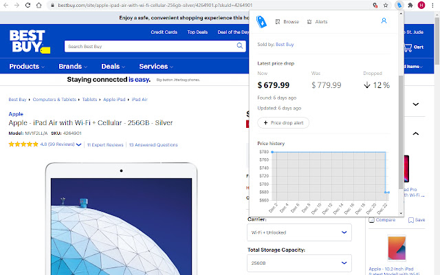 PriceDrops - Universal Price Tracker