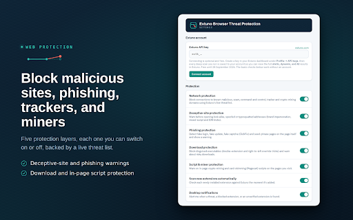 Extuno Browser Threat Protection screenshot 3