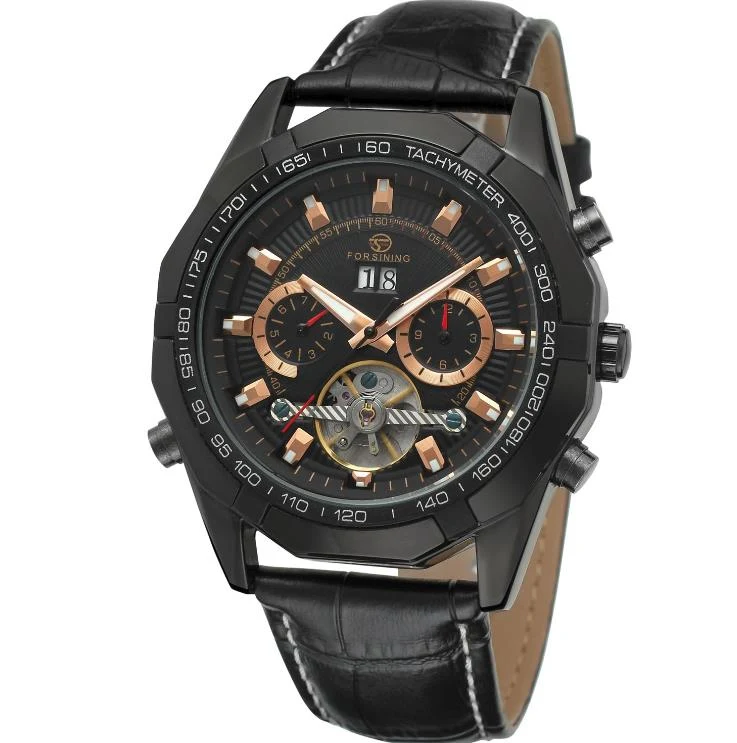 Title 9, Flywheel Automatic Mechanical Belt Watch Experi...