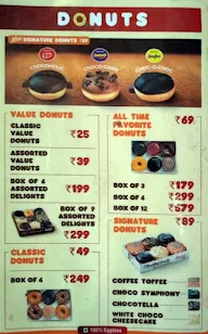 Dunkin' menu 6