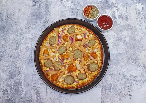 Smoked Chicken Sausage Pizza