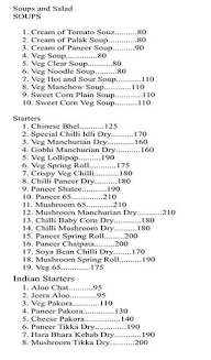 Vegan Bhukkads menu 6