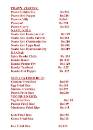 Sri Biryani menu 4