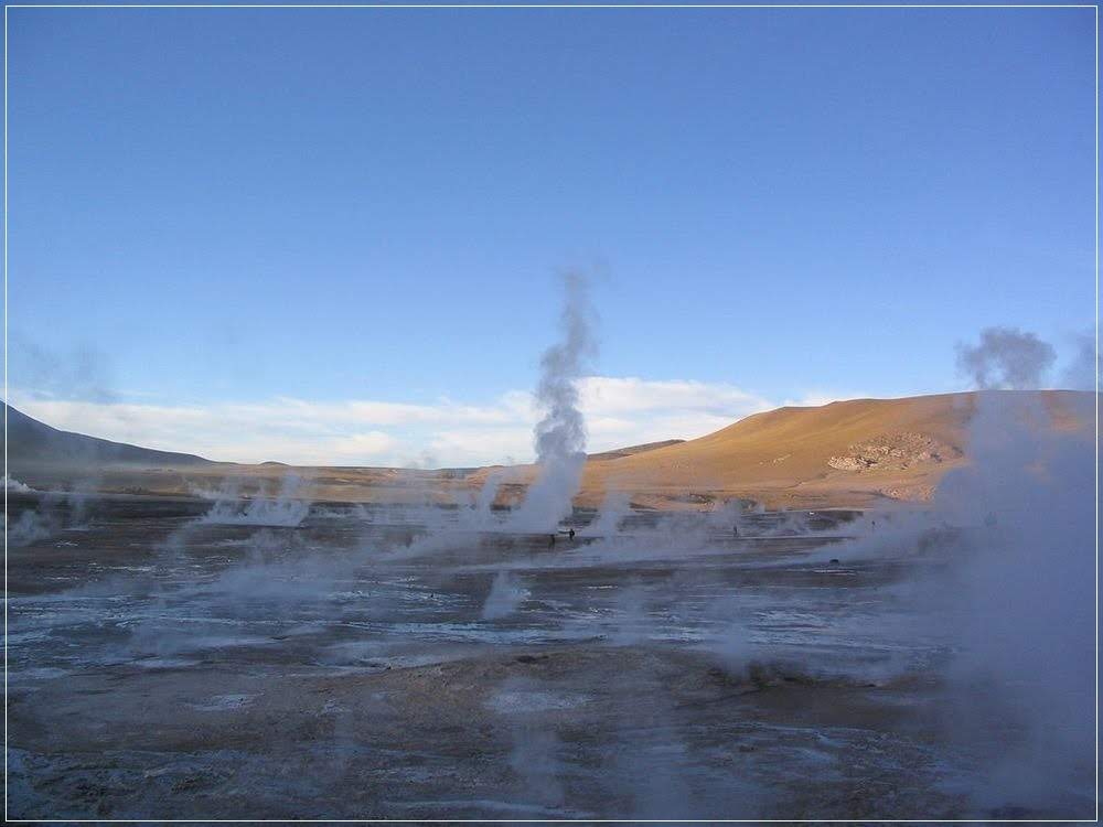 El Tatio, o maior gêiser do hemisfério sul