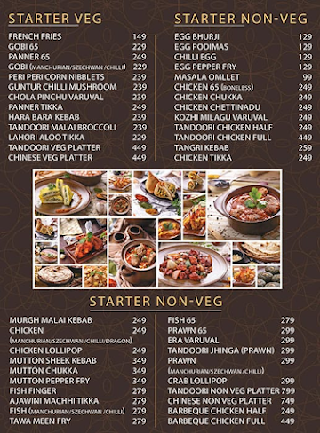 JV Bros Multicuisine Restaurant menu 