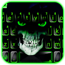 App Download Green Horror Devil Keyboard -flaming skul Install Latest APK downloader