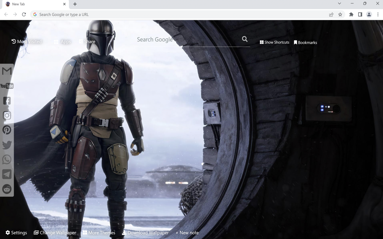 The Mandalorian Wallpaper Preview image 1