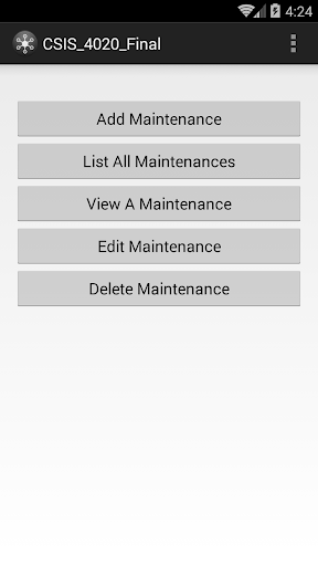 Drone Maintenance Logs