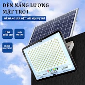 Đèn Năng Lượng Mặt Trời Max Tech 180W - 100W - 120W - 150W - 80W - 60W - 45W Solar Light - Điều Khiển Từ Xa - D1145