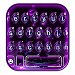 Cover Image of Download Black Neon Tech Keyboard Theme 1.0 APK