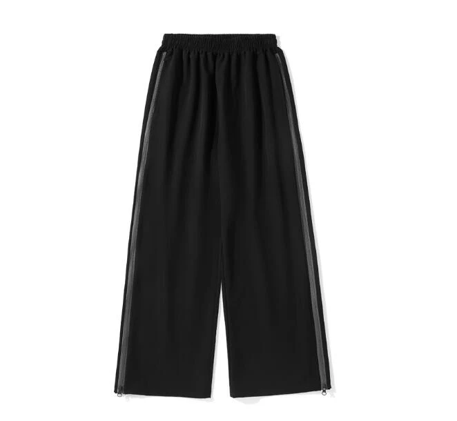 Pantalones Anchos Rectos Sueltos de Nueve Piernas para Hombre, Modernos y Cómodos, Estilo Casual y Elegante, Ideal para Cualquier Ocasión