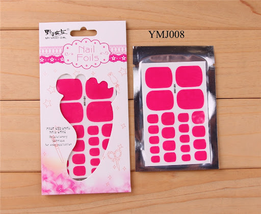 Title 11, Finished Foot Nail Stickers