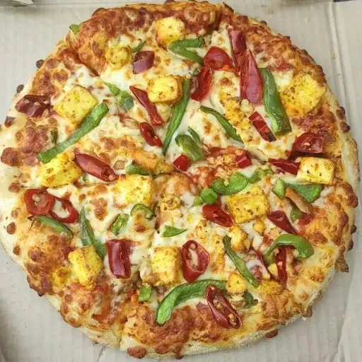 Peppy Paneer Pizza With Coke Soft Beverage [250 Ml]