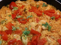 Como Hacer Arroz Con Camarones Y Pollo