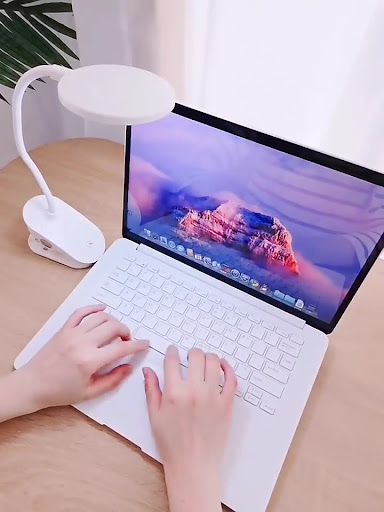 Title 2, USB Creative Charging Dimming LED Table Lamp, p...