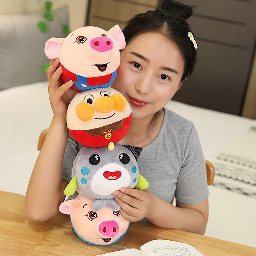 Title 2, USB Rechargeable Pig Jumping Ball Bread Singing...