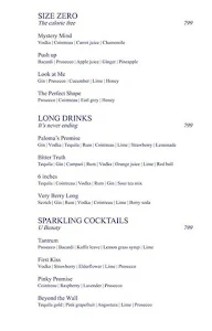 The Layla - The Den menu 6