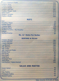 Harsh food point menu 4