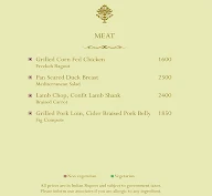 The Grill Room - The Taj Mahal Hotel menu 5