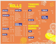 Wraps Kathi Rolls menu 1