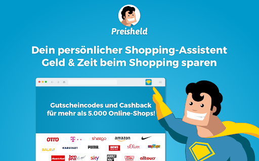 Preisheld Gutschein & Cashback Assistent