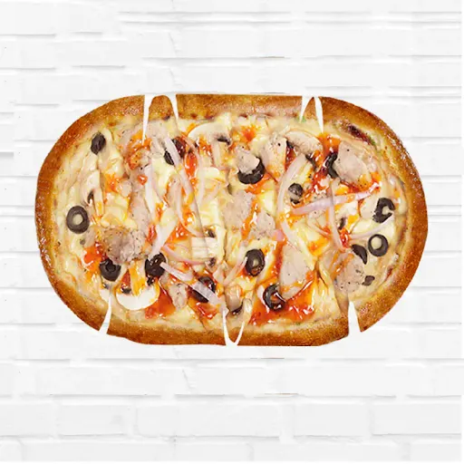 Korean JMT Creamy Chicken Pizza.