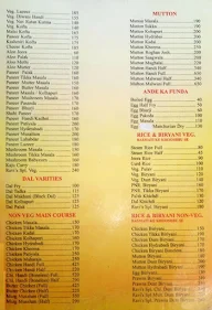 Ravi's Cafeteria menu 6