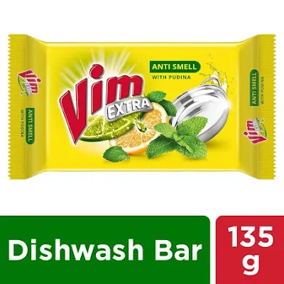 Vim Extra Anti Smell Bar - 135 gm