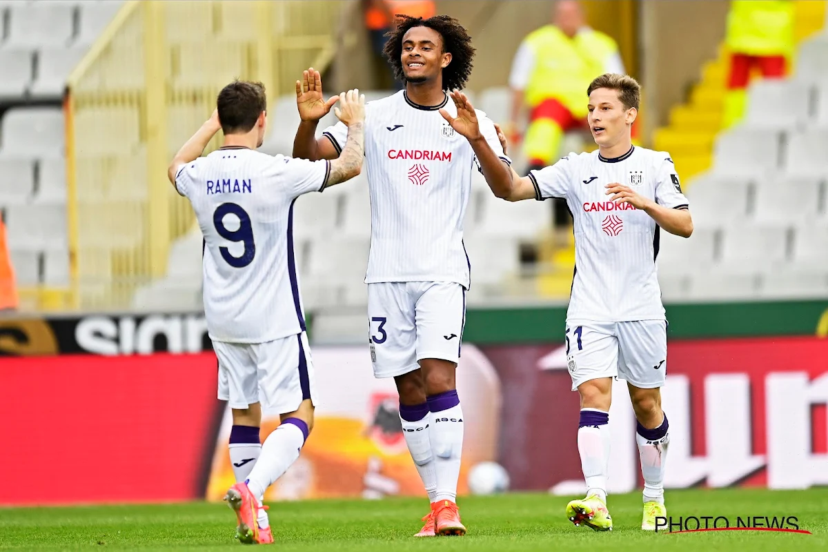 Joshua Zirkzee marque déjà Anderlecht de son empreinte 