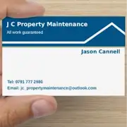 J C Property Maintenance Logo