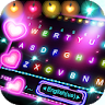 Neon Lights Love Keyboard Back icon