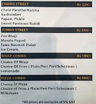 Combo Jumbo menu 5