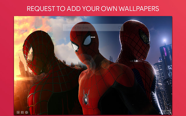 Spiderman No Way Home Wallpaper HD New Tab
