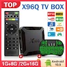 Tv Box Thông Minh X96Q 1Gb 8Gb 2Gb 16Gb Allwinner H313 Quad Core Wifi Android 10 4K X96Q Và Phụ Kiện