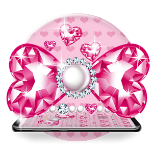 Download shining diamond ring theme & butterfly wallpaper For PC Windows and Mac