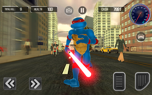 Ninja Shadow Turtle Warrior V2: Shadow Ninja Rises 1.2 APK + Мод (Бесконечные деньги / Без рекламы) за Android
