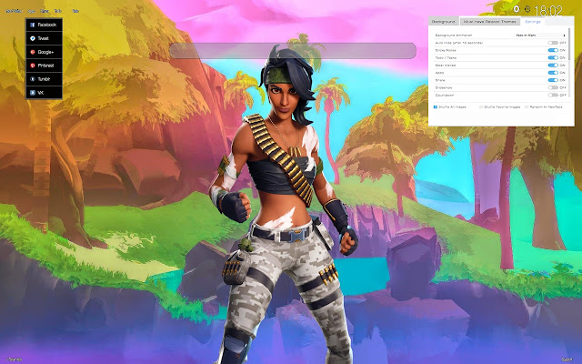 Bandolette Fortnite Wallpapers Tab