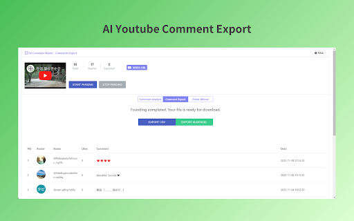 Free YouTube Comment Finder - EasyComment