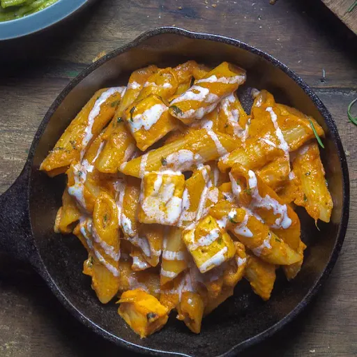 Paneer Tikka Makhani Pasta