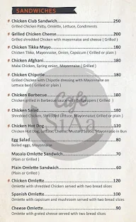 Cafe SiAa menu 3