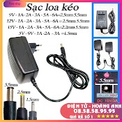 Adapter Nguồn Sạc Loa Kéo Jbz 106 107 108 109 - 15V - 2A 3A, 9V - 2A 3A Loại Tốt