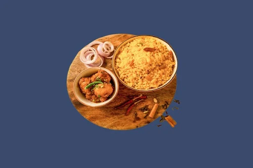 Aloo Dum And Basanti Pulao Combo