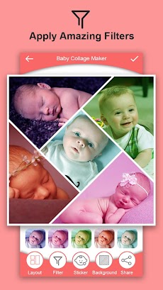 Baby Shower Photo Collage Makerのおすすめ画像3