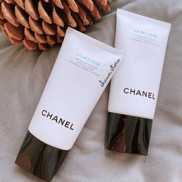 chanel la mousse anti pollution cleansing cream to foam 150ml