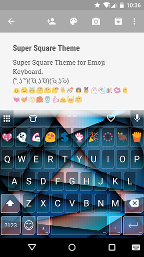 Super Square Emoji Keyboard