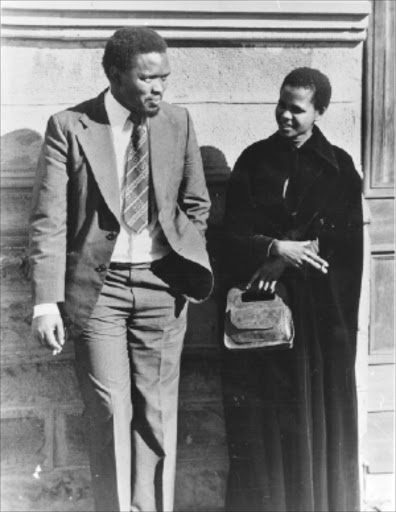 STRUGGLE ICON: The founding father of Black Consciousness, Steve Biko, with his comrade Mamphela Ramphele.Pic. Unknown Biko, steve (ramphele, mamphela)