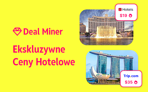 Deal Miner - Ukryte Oferty Hotelowe, Porównanie Cen, Zniżki Podróżne
