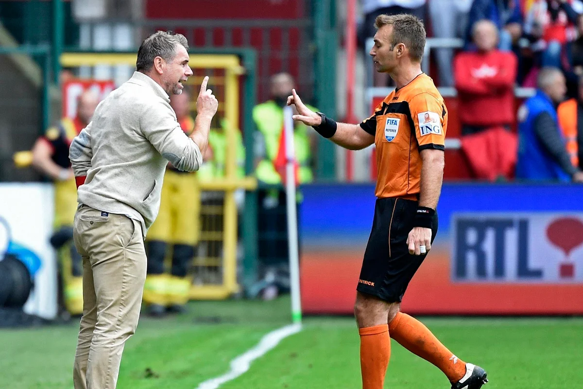 Moeskroen-coach furieus na nederlaag tegen Standard: "Bestaan er andere regels in België?"