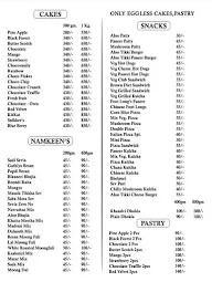 Sanjay Pastry Shop menu 1